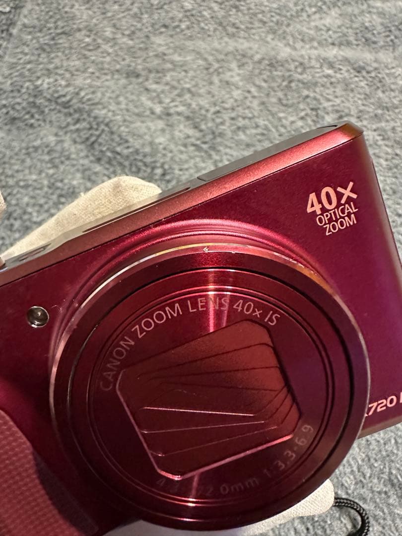 美品 光学40倍　Canon PowerShot SX720 HS　レッド