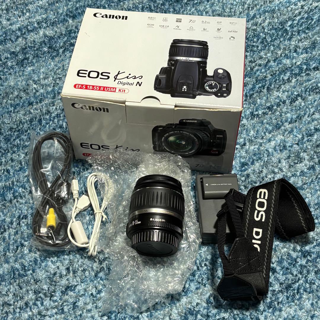 Canon EOS Kiss Digital N 本体 + レンズセット