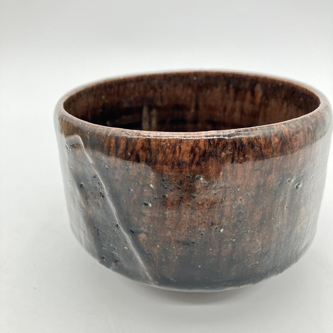 大樋焼　茶碗　茶道具　古作　陶印無し　養生箱