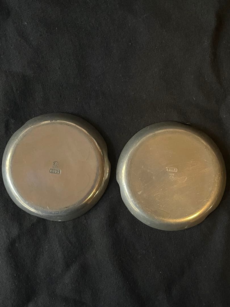 レア！名門WMFゆかりORIVIT社アールデコ期麦柄コースター2枚1900年初頭