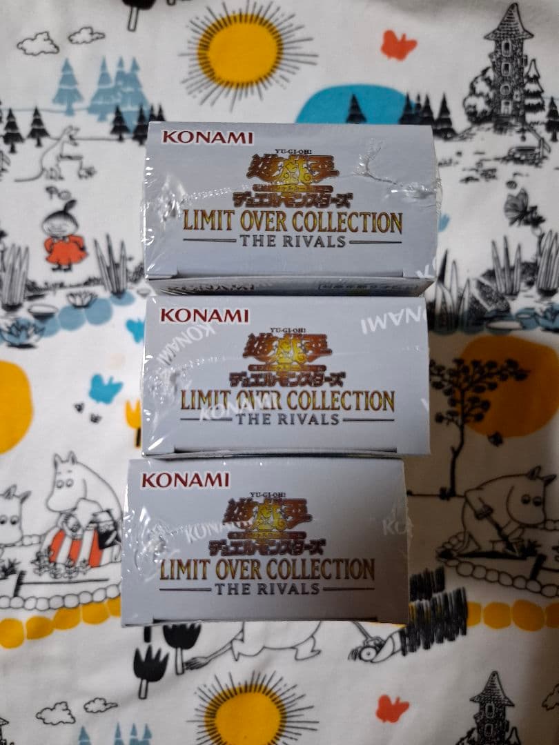遊戯王　リミットオーバーコレクションライバルズ　3box 　シュリンク付き