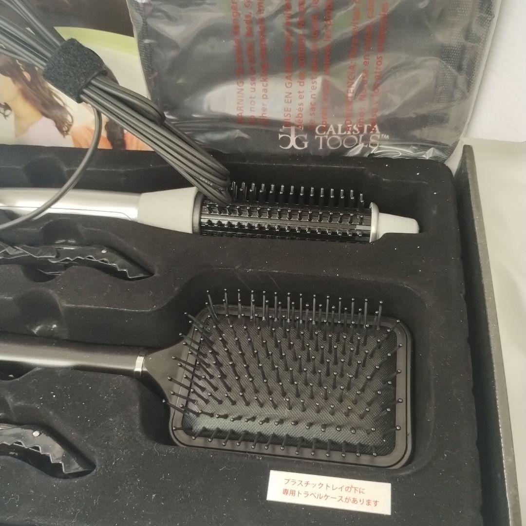 新品未使用パーフェクトスタイラー　ブラシヘアアイロン