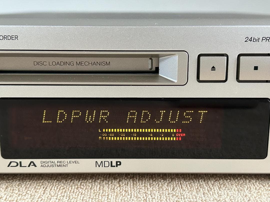 ONKYO オンキョー　MD-105TX　MDレコーダー　中古動作確認済