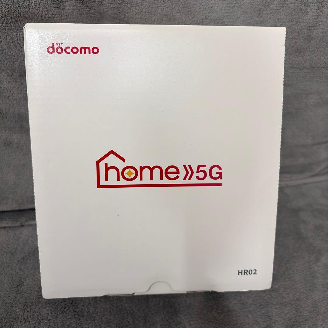 NTT docomo  5G HR02 Wi-Fiルーター【 完品 】