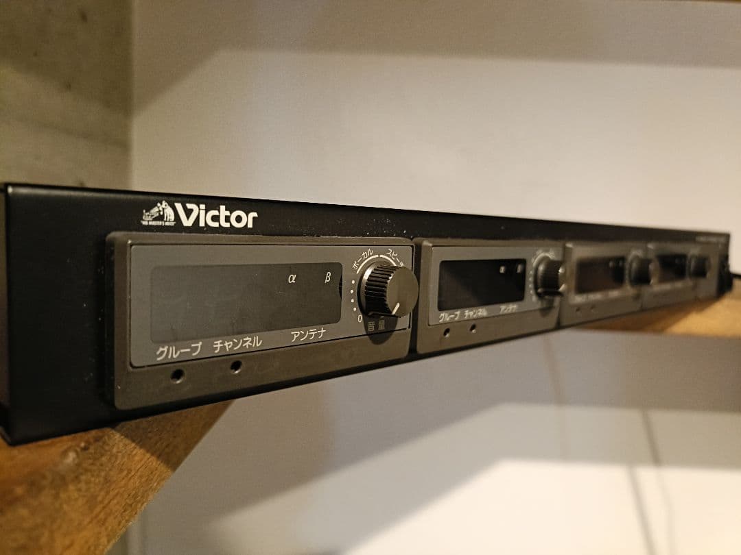 ワイヤレスマイクチューナ Victor WT-904-B