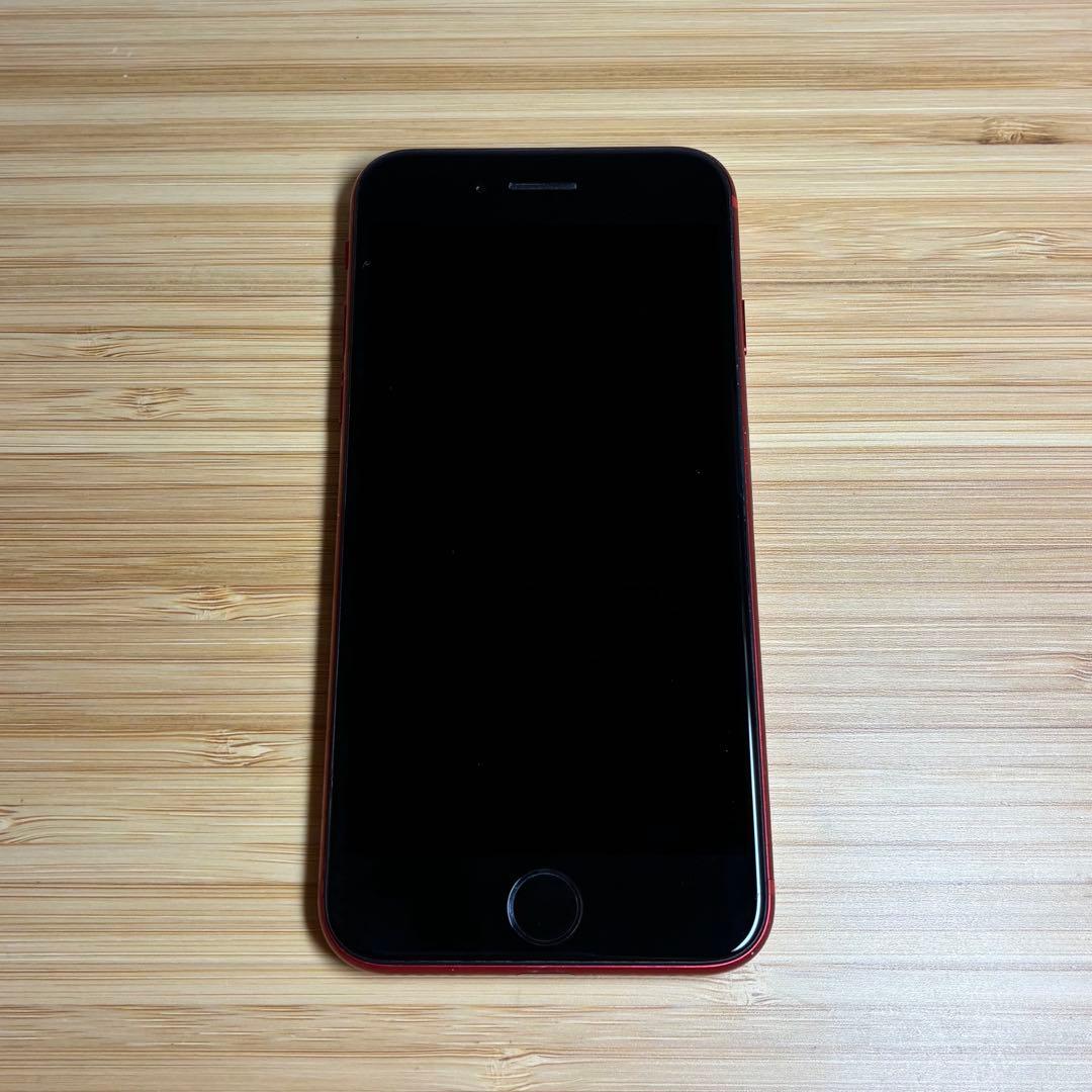 【ひび割れあり】 iPhone SE 第2世代　レッド