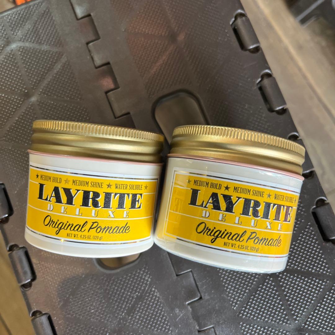 レイライト　LAYRITE オリジナルポマード　120g 2個セット