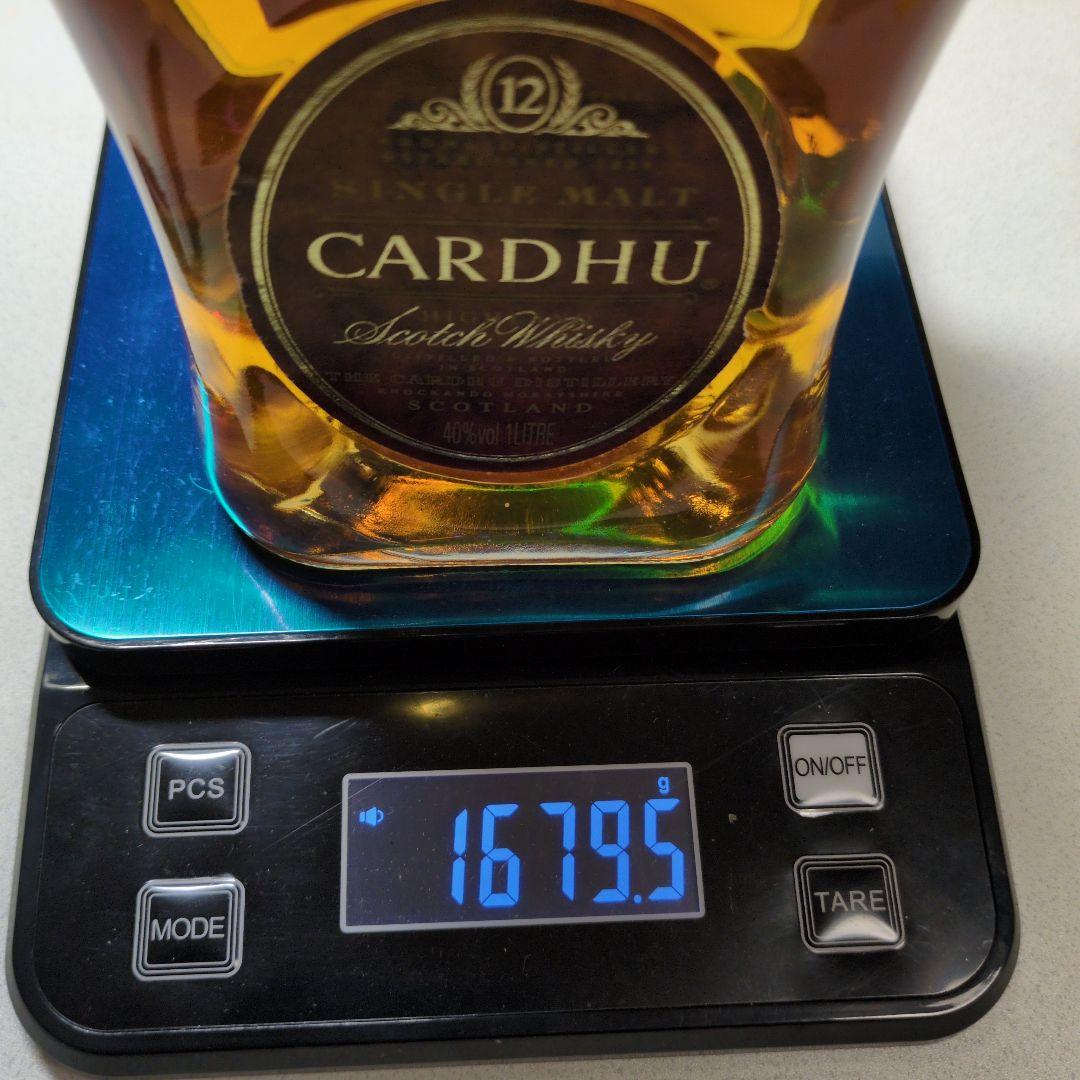 CARDHU 12年1000ml シングルモルトウイスキー