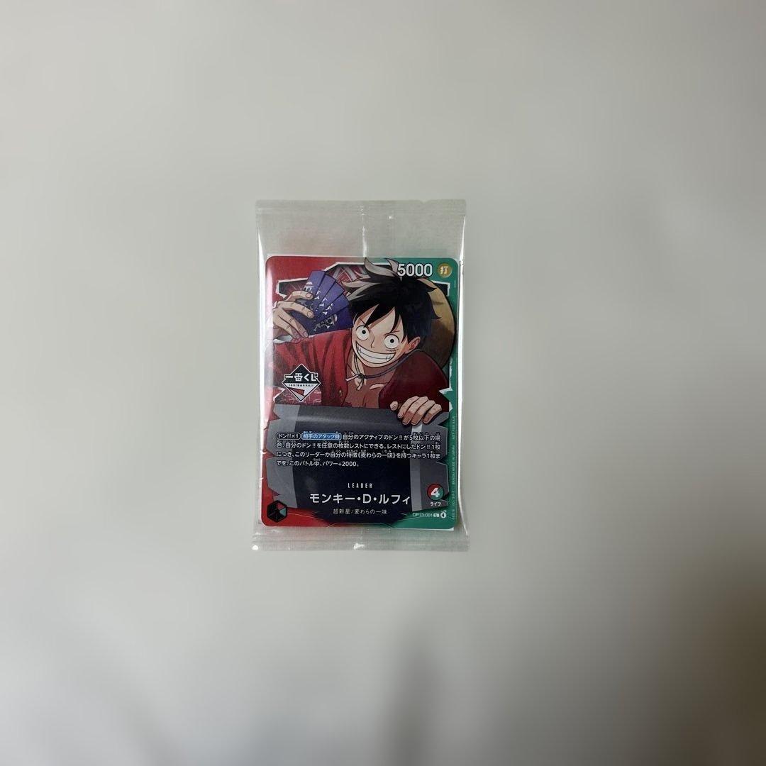 ONE PIECE 一番くじ　ブランケット＆特典カード、雑貨セット