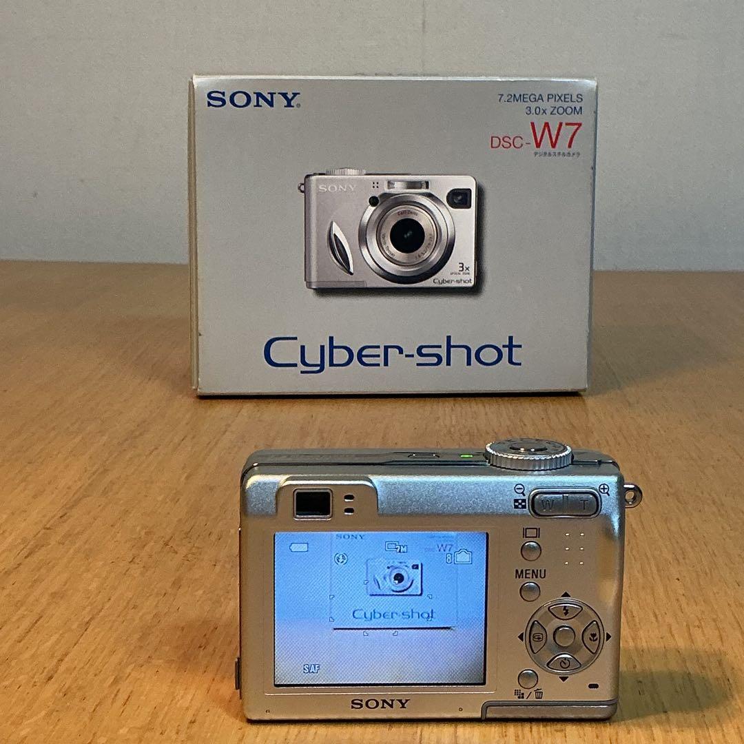 オススメ！美品⭐︎SONY Cyber-shot DSC-W7 箱付 送料無料
