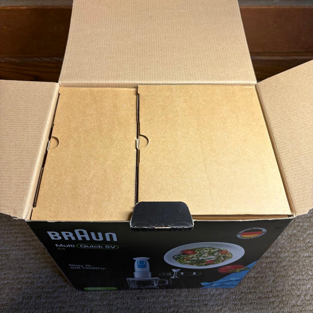 未使用 ブラウン BRAUN マルチクイック5V 離乳食 ハンドブレンダー