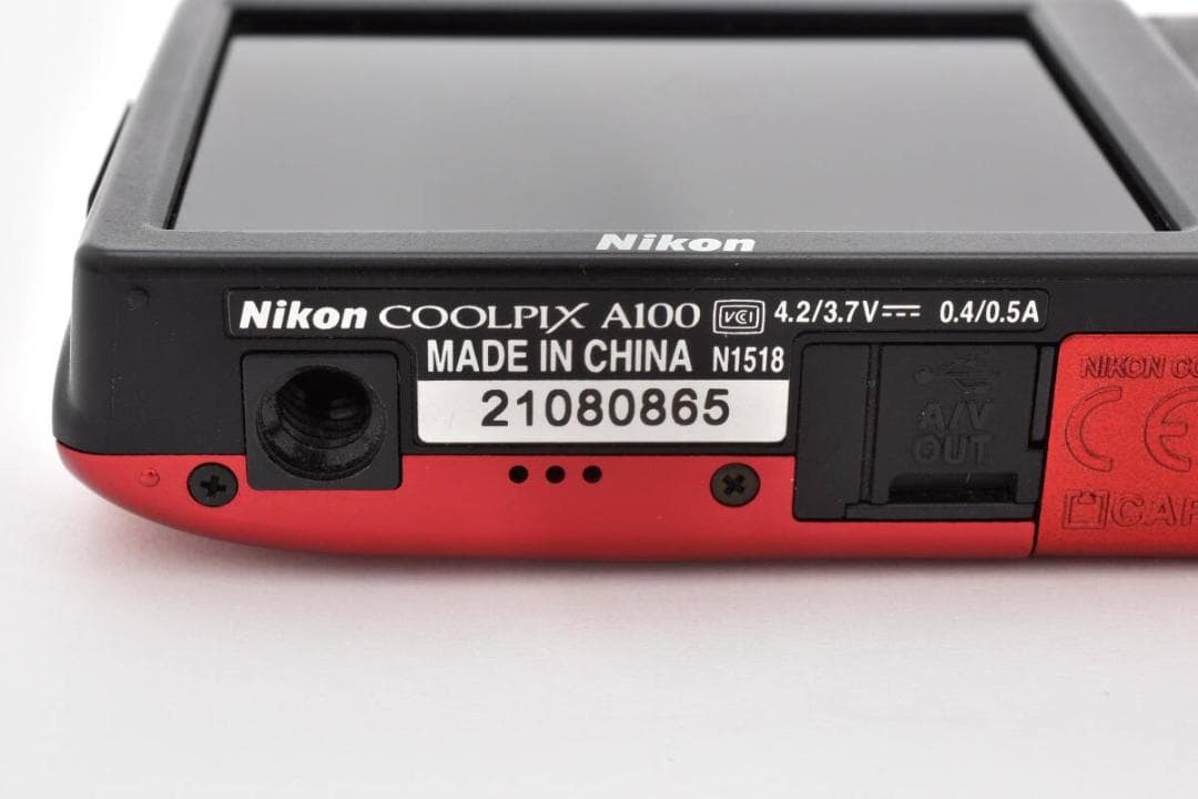 【極上美品】Nikon COOLPIX A100 デジタルカメラ #163
