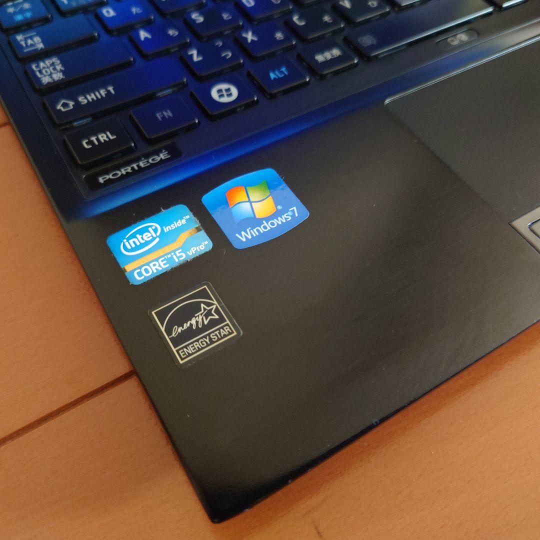 設定済み✨️東芝PORTEGE R830✨️i5 M12G SSD Win11
