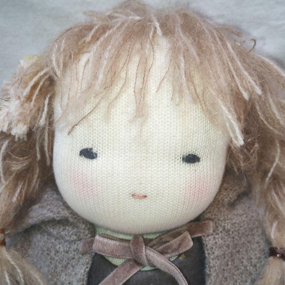 【美品】ジジカクさんのお友達人形　女の子　ケープコート　ZIZICACC