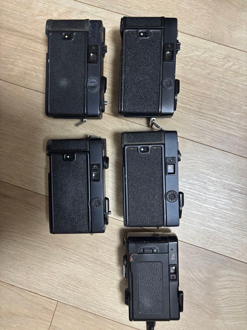 KONICA C35 EF / EF3 フィルムカメラ 5台　セット ジャンク
