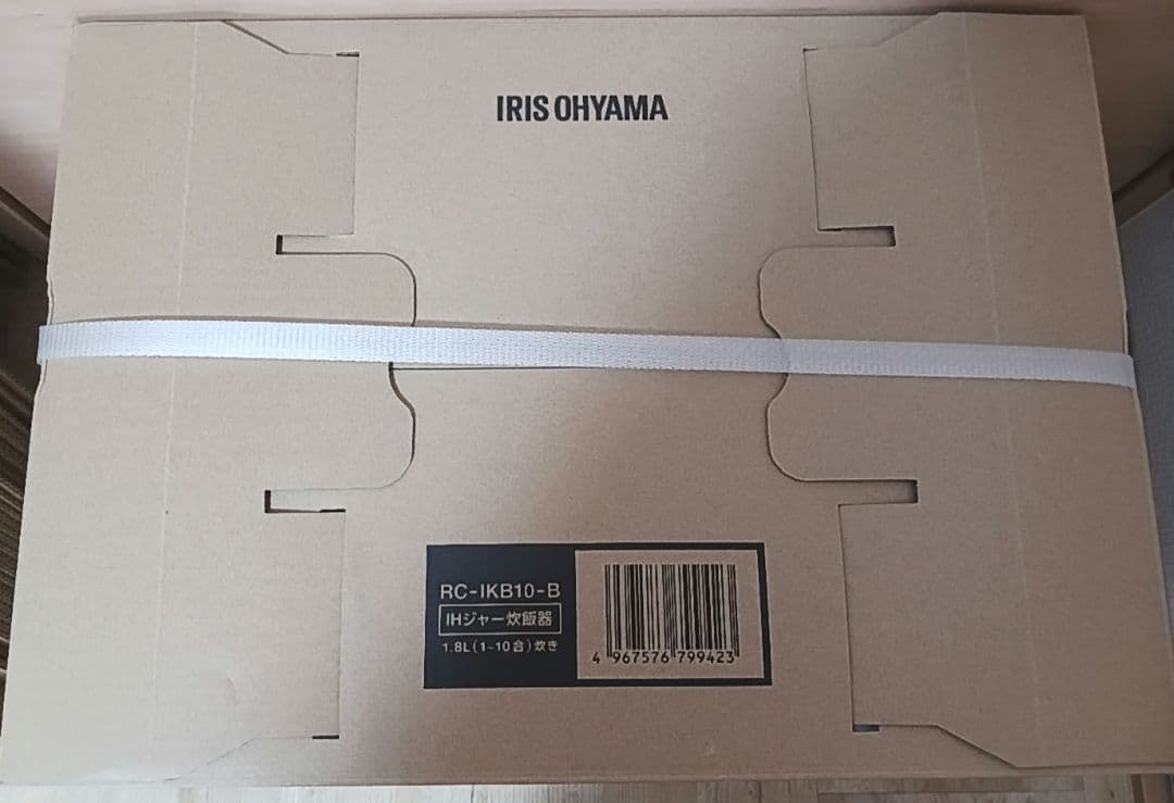 IRIS OHYAMA アイリスオーヤマ RC-IKB10-B　IHジャー炊飯器
