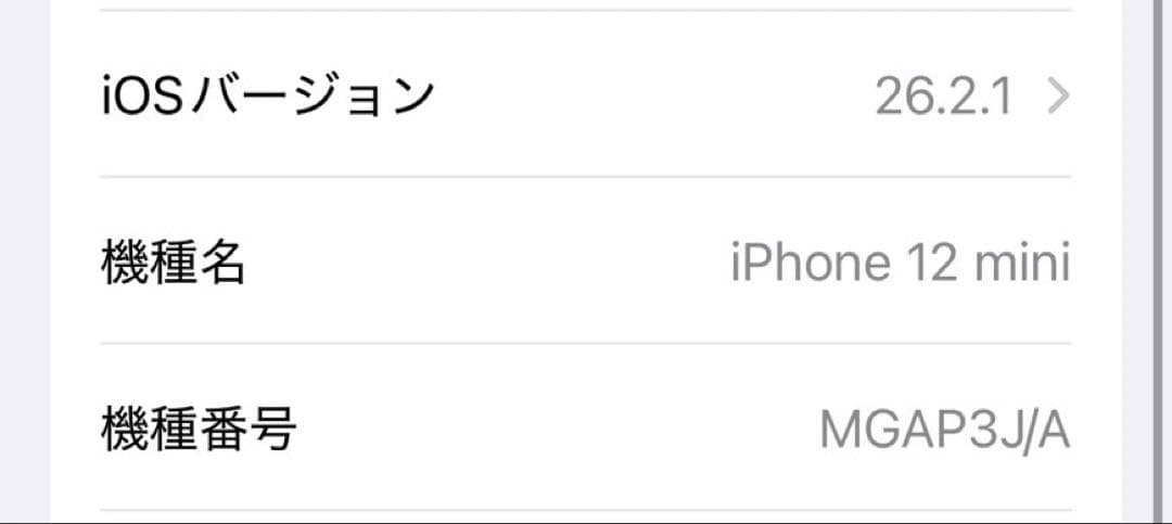 iPhone12 mini ブルー SIMフリー 64GB mgap3j/a