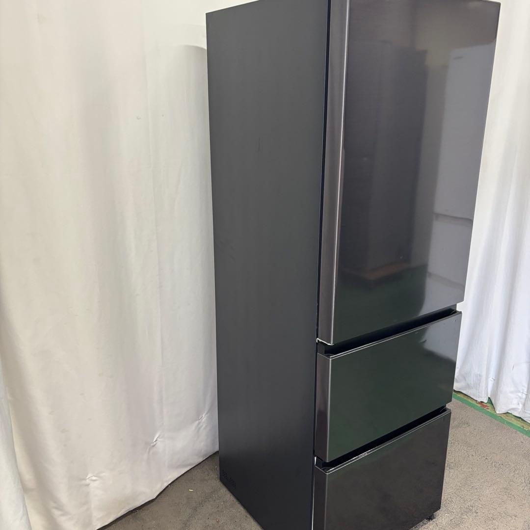 175❤️冷蔵庫　日立　300ℓ-400ℓ　大型　黒　左開き　安い　中古　設置無料