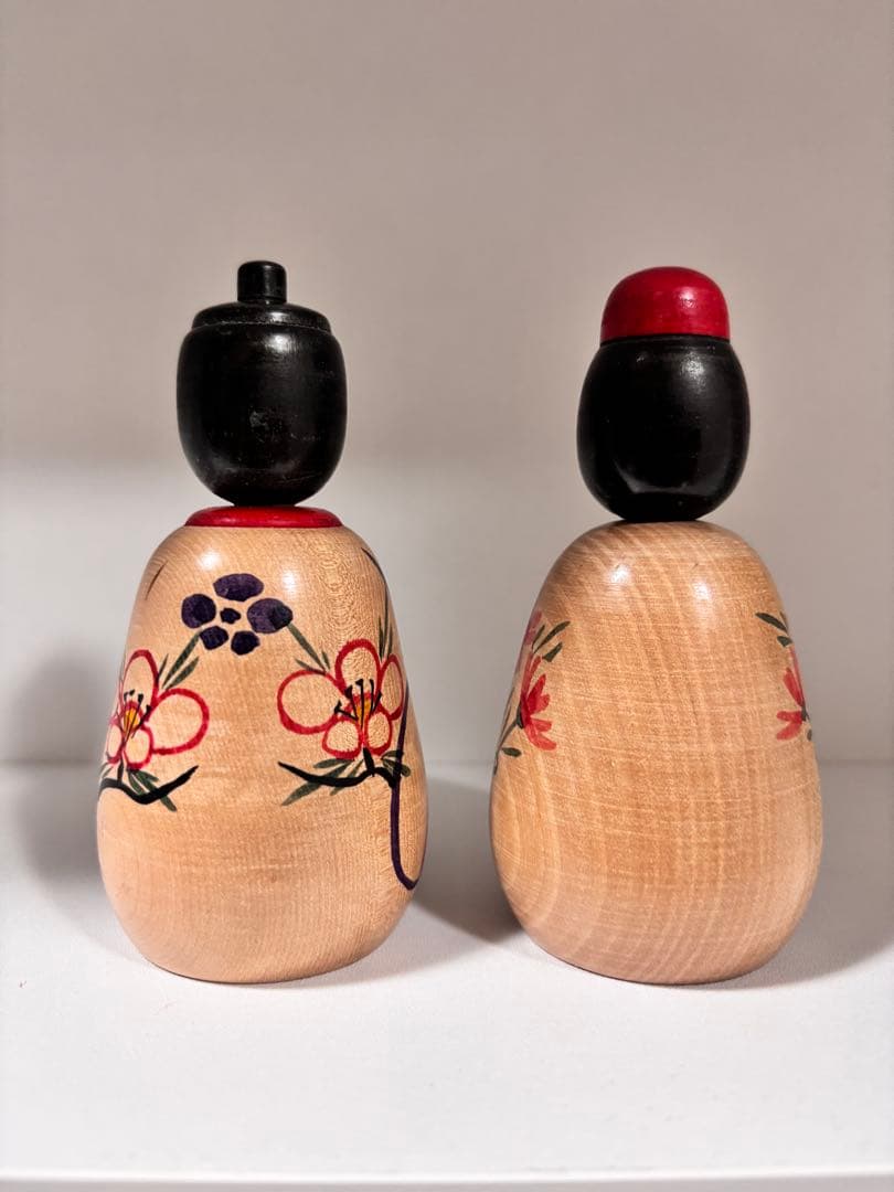 佐藤一夫工人作　日本人形こけし