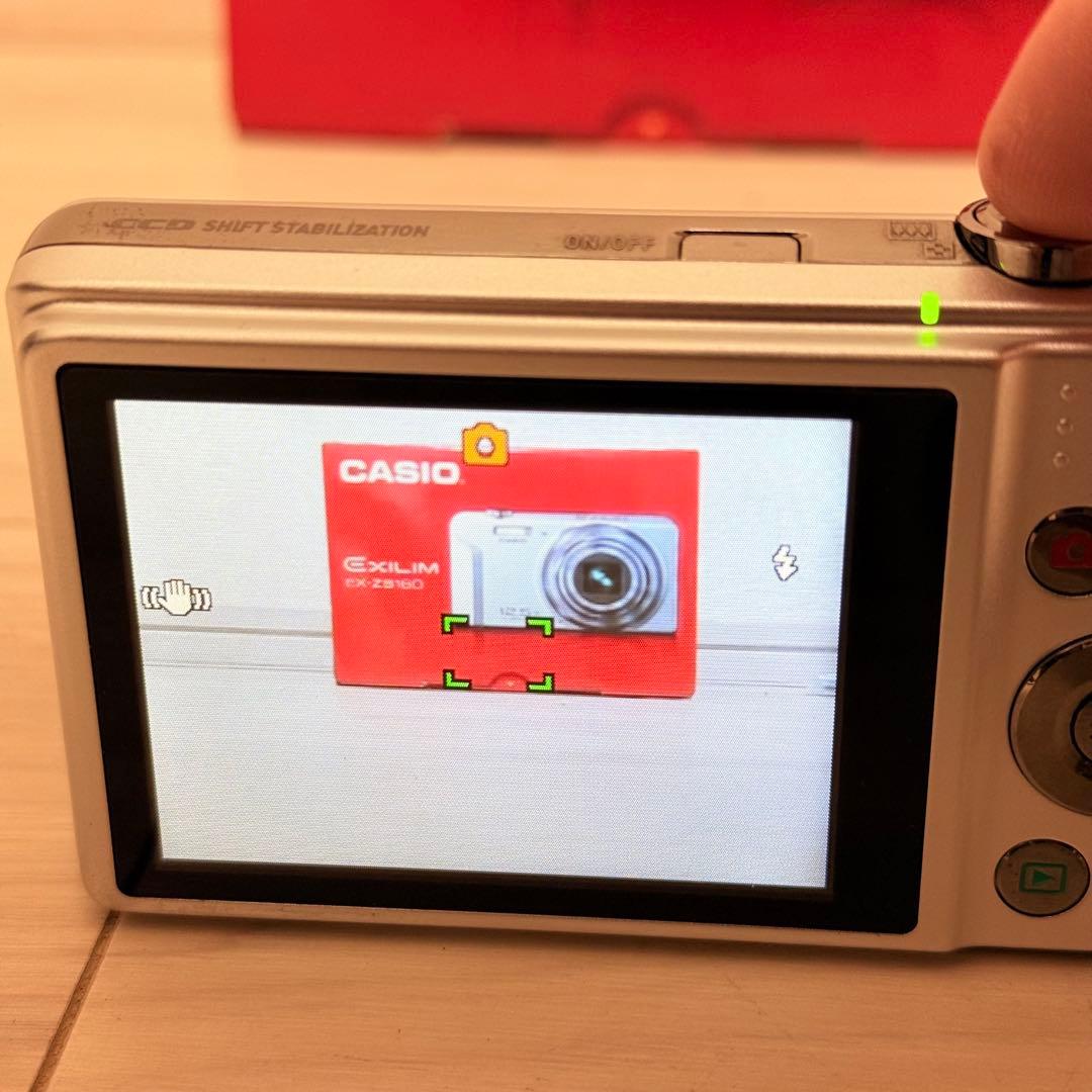 CASIO EXILIM EX-ZS160 シルバー　デジタルカメラ　付属品多