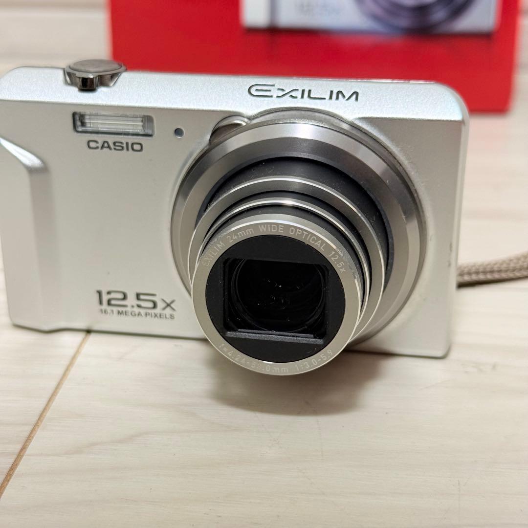 CASIO EXILIM EX-ZS160 シルバー　デジタルカメラ　付属品多