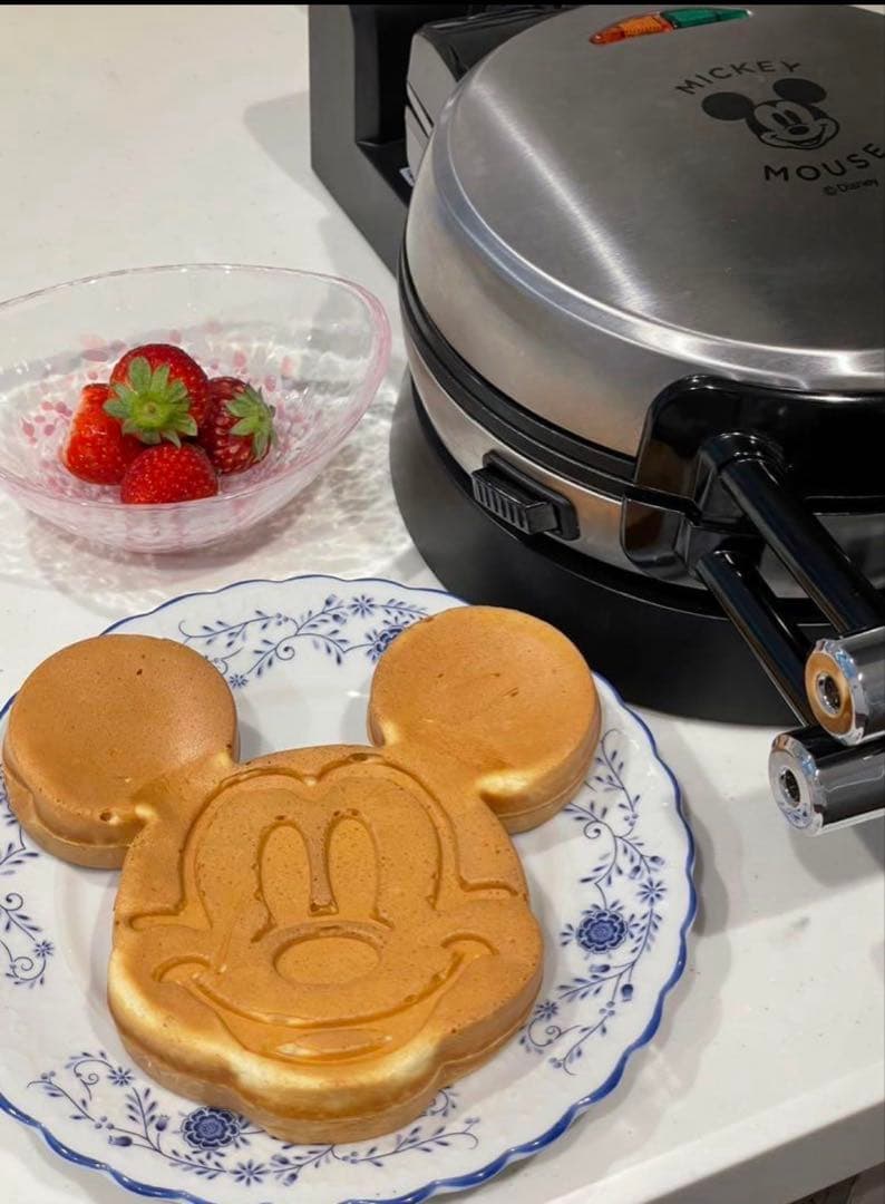 ドウシシャ ワッフルメーカー WAFU-100 Disney ミッキーマウス