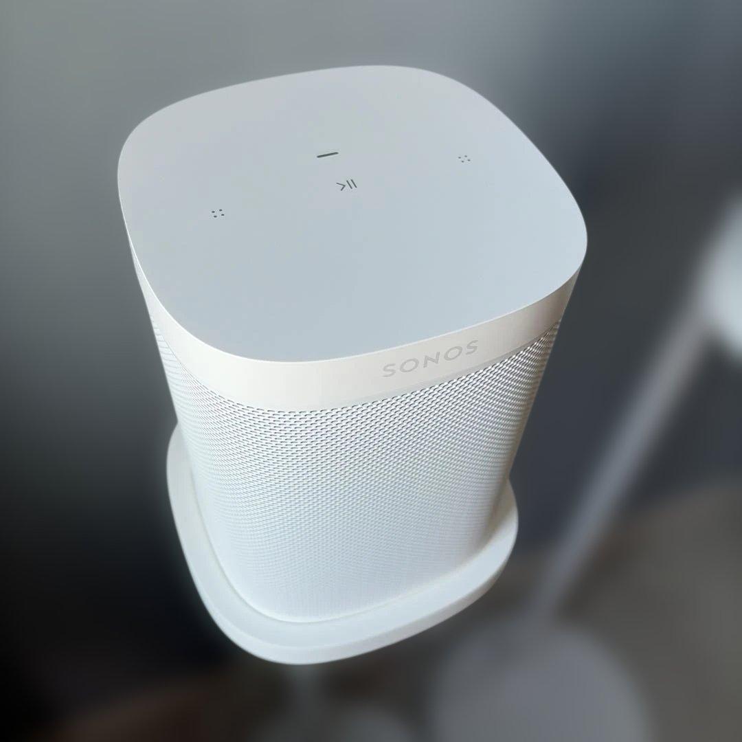 【美品】Sonos One SL 2個セット +専用スタンド（ペア）付 ホワイト