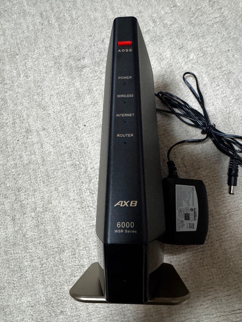 WSR-6000AX8-MB Wi-Fi6 無線LANルーター