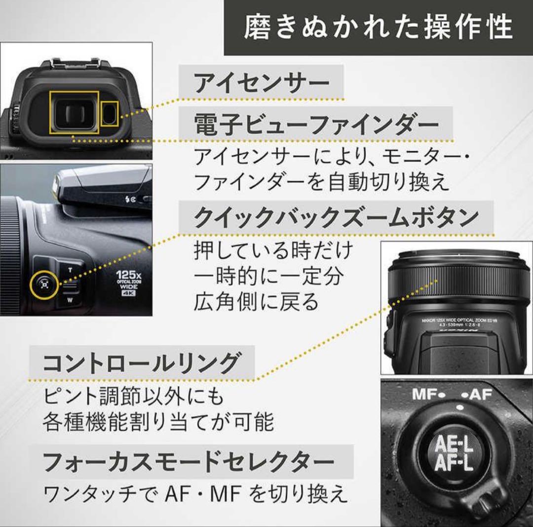 Nikon COOLPIX P1100 デジタルカメラ