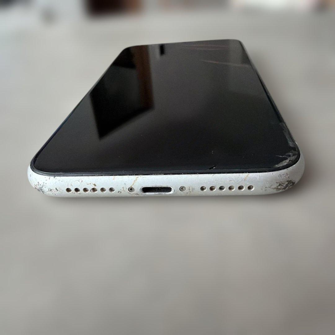 ※割れあり※Apple iPhone Xr 128GB バッテリー74%