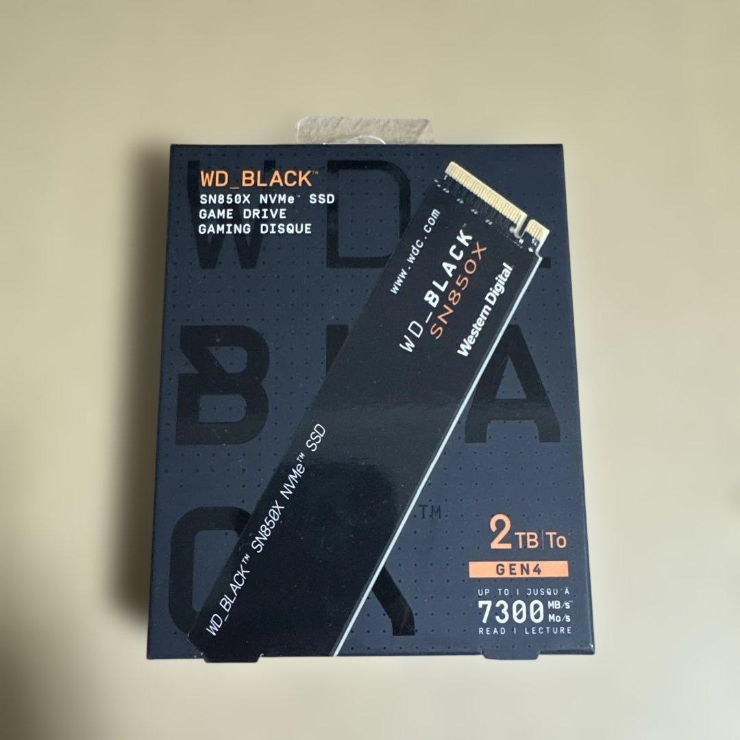 内蔵型SSD WD_BLACK SN850X NVMe SSD 2TB