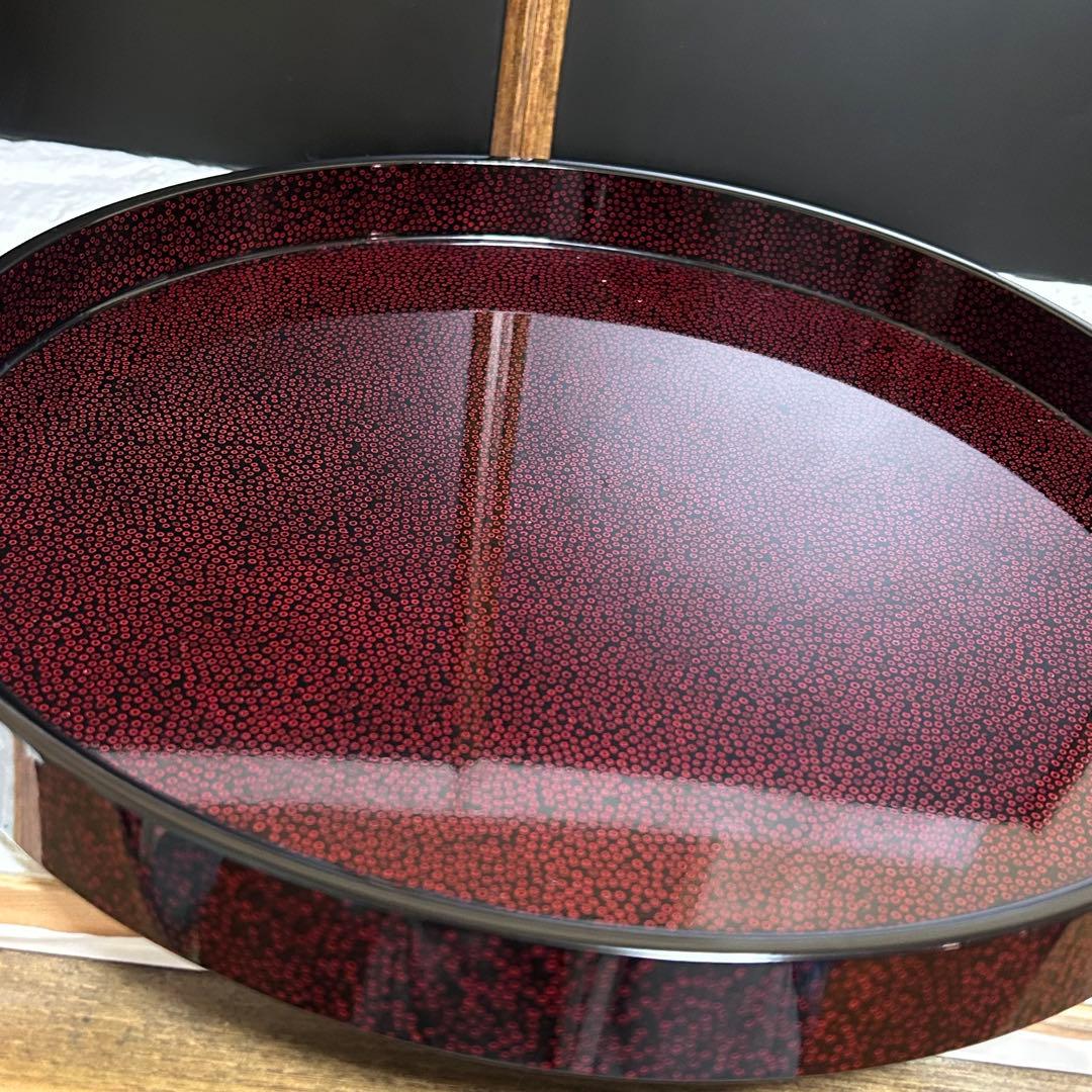 津軽塗　漆器　ななこ塗　お重箱等5点セット