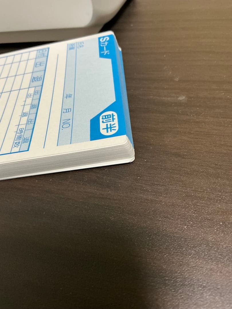 美品！MAX ER-60SU タイムカード カード付