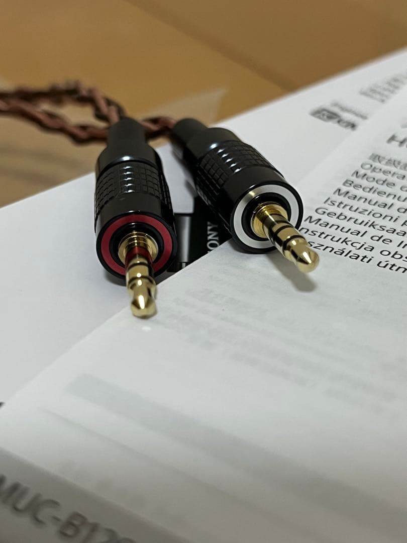 SONY MDR-Z7 キンバーリケーブル3.5mm 難点匂い有り