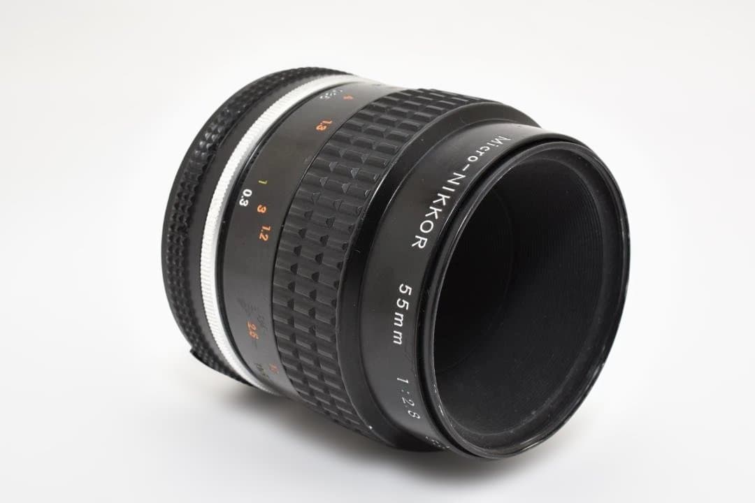 【美品】Nikon Ai-S Micro-NIKKOR 55mm F2.8単焦点