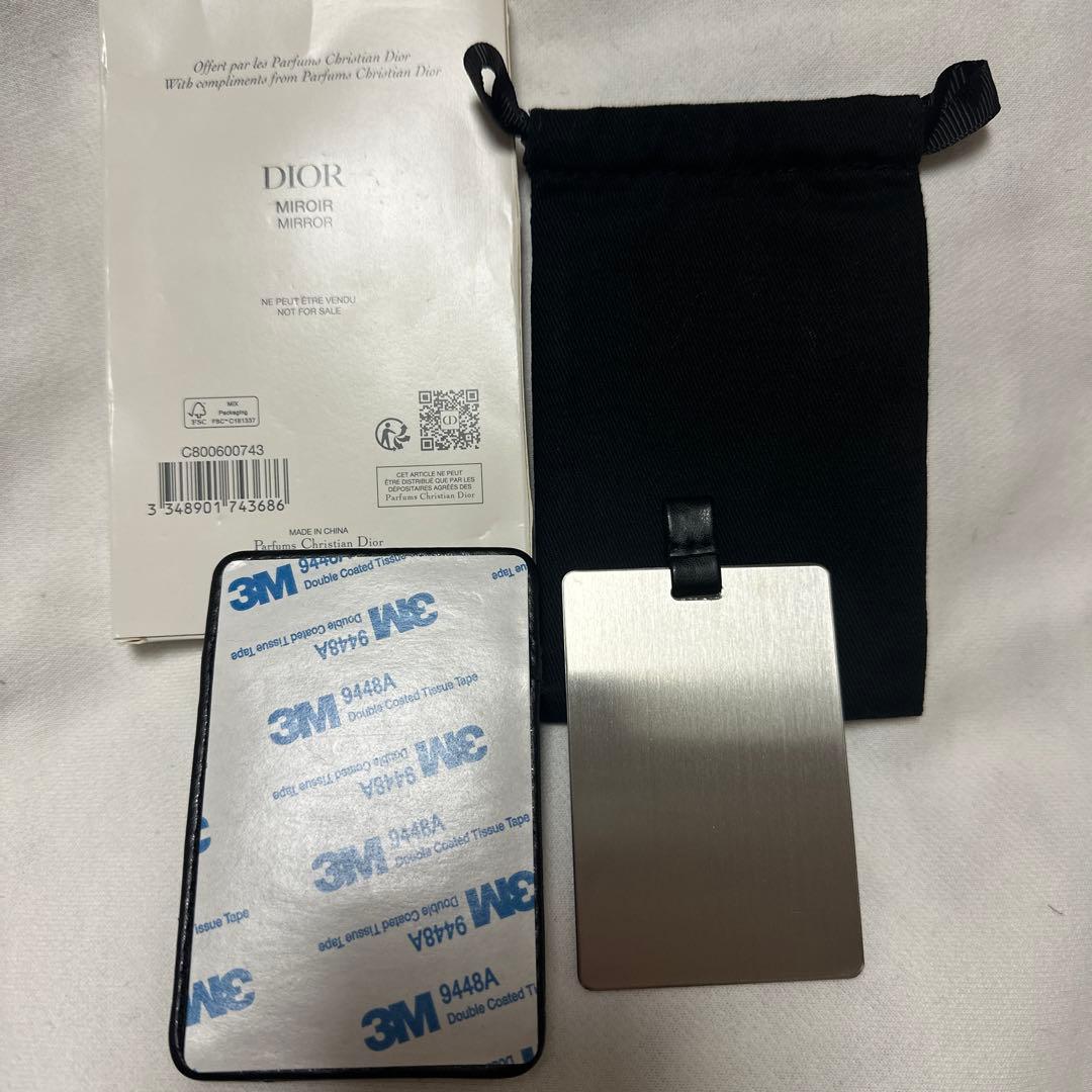 【新品未使用】DIORミラー　ノベルティ