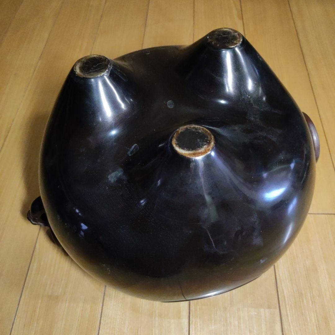 茶道具の茶釜、風炉釜、電熱器セット