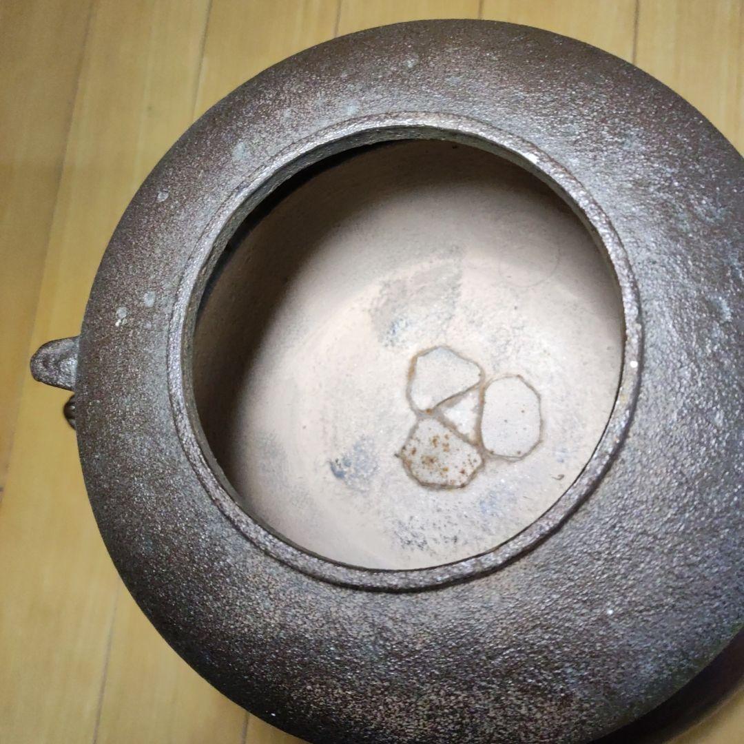 茶道具の茶釜、風炉釜、電熱器セット