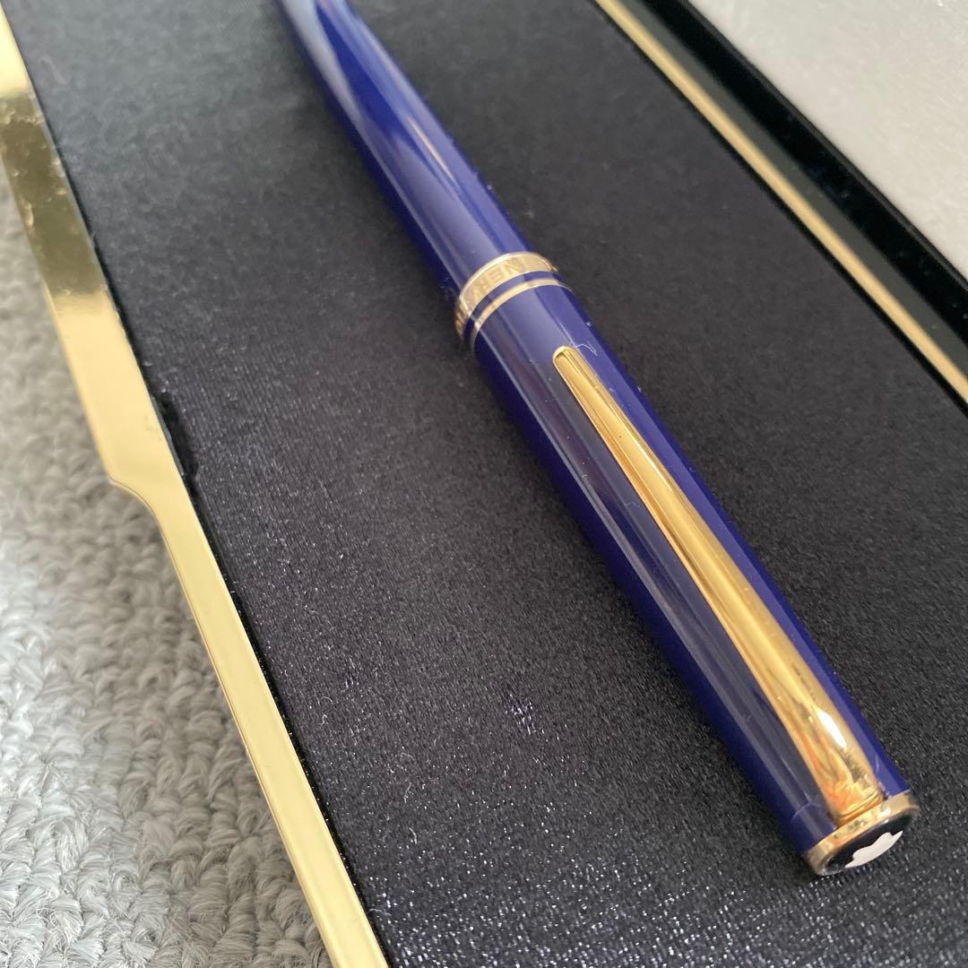 【美品】モンブラン　ジェネレーション　ボールペン　ネイビー　Mont Blanc