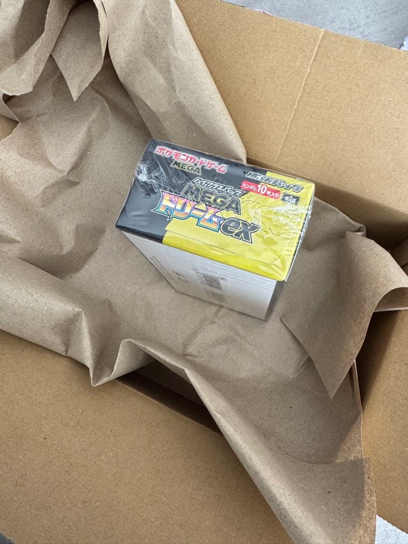 ポケモンカード MEGAドリームex 1BOXポケモンセンター産