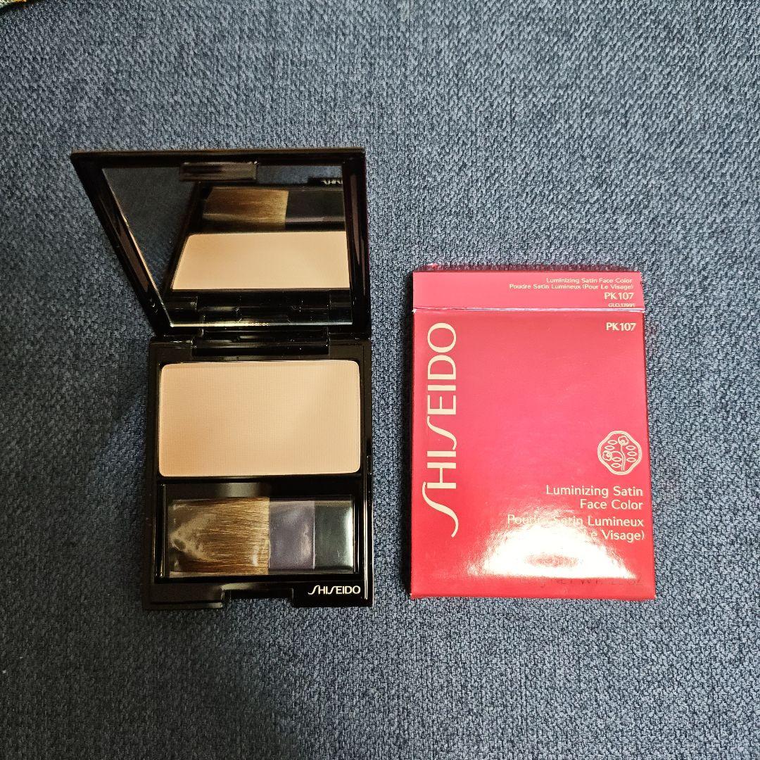 SHISEIDO ルミナイジング サテンフェースカラー　PK107 新品