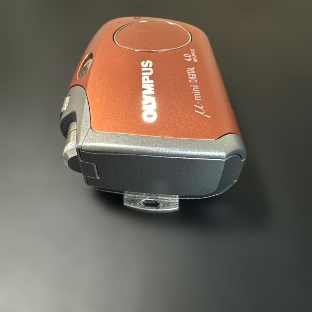 【動作確認済み】OLYMPUS μ-mini DIGITAL オレンジ