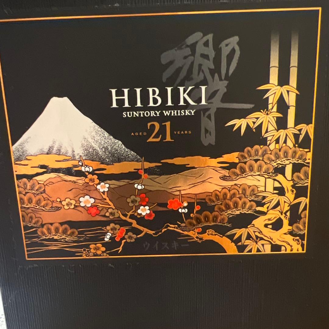 響21年 花鳥風月 限定ボトル サントリーウイスキー 箱付き 未開栓
