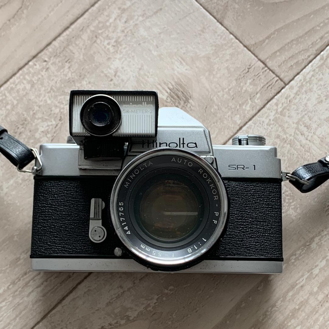 【現状品】ミノルタ SR-1・SRメーター2セット フィルムカメラ 外付け露出計