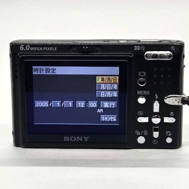 【動作確認済】SONY Cyber-shot DSC-T9 ブラック フルセット