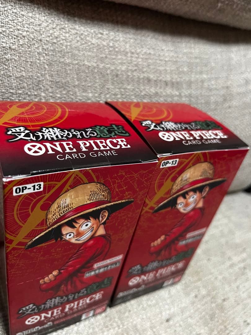 ONE PIECEカードゲーム　受け継がれる意志　テープ付き