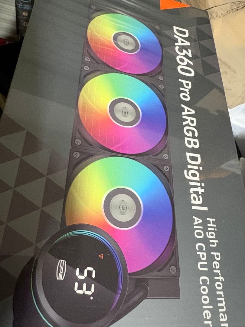 新品未開封　PCCOOLER CPS DA360 Pro ARGB 水冷クーラー