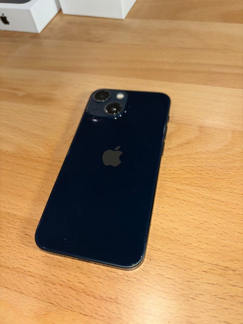 【訳あり】iPhone 13 mini 128GB ミッドナイト 液晶漏れ有り