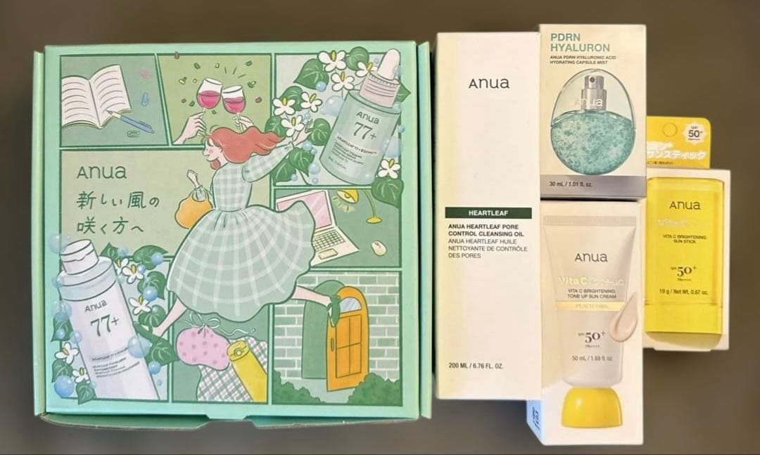 Anua ドクダミ　限定BOXセット　アヌア　ドクダミ　韓国コスメ　匿名配送