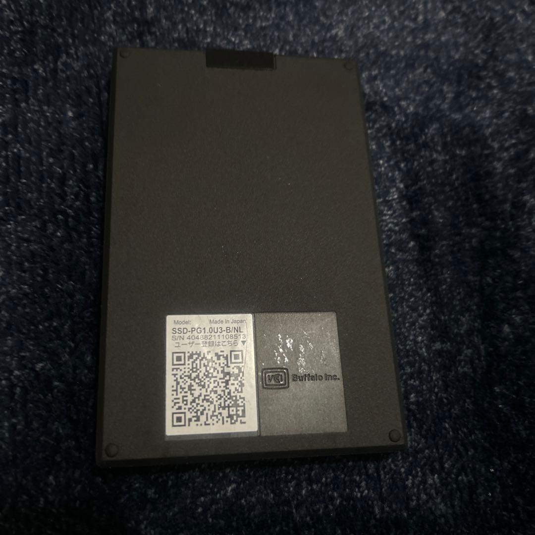 PS ４PS5対応BUFFALO 外付けSSD 1TＢ SSD PG1.0U3